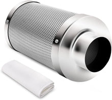Load image into Gallery viewer, 8&quot; Inline Fan and Air Carbon Filter Combo
