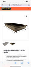 Load image into Gallery viewer, 10x20 Mondi Black Tray