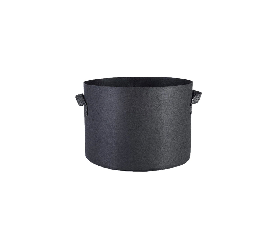 15 Gallon Fabric Pot with handles - Black