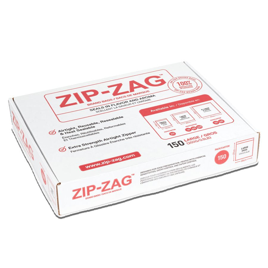 Zip Zag Original 50 Large Bags 27.9 x 29.8cm